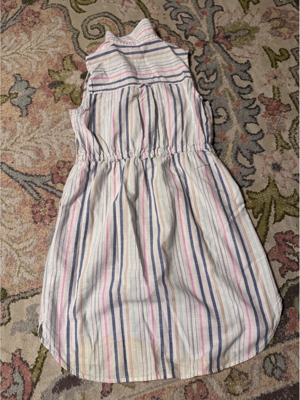 100% cotton drawstring dress - Picture 2 of 9